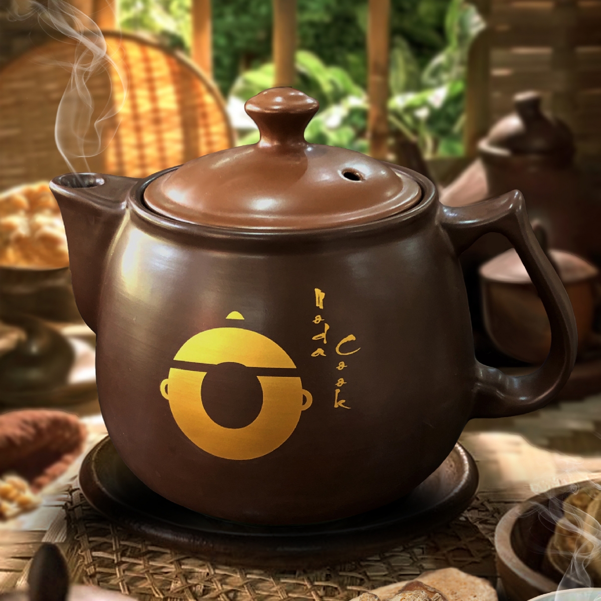 ấm sắc thuốc đất nung