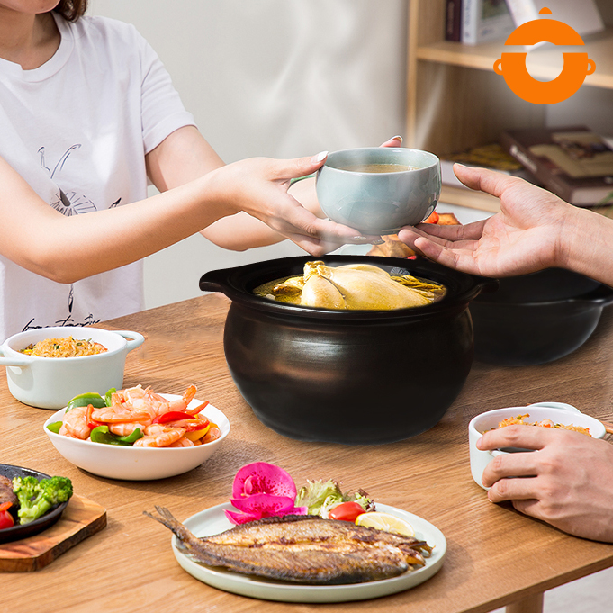 Nồi đất 3 lít dưỡng sinh NodaCook