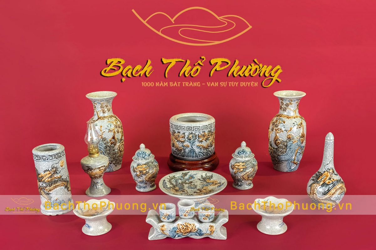 đồ thờ men rạn giá rẻ