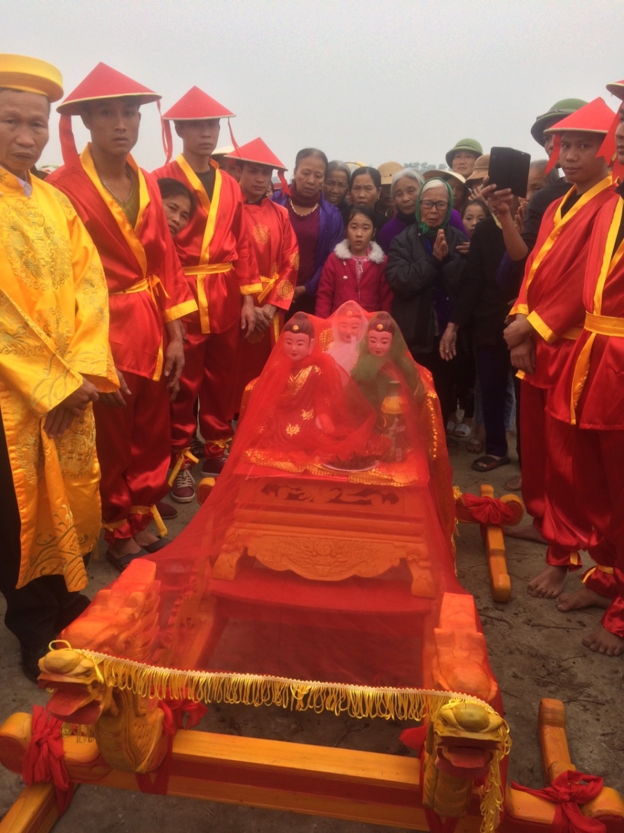 lễ rước tượng tam tòa thánh mẫu