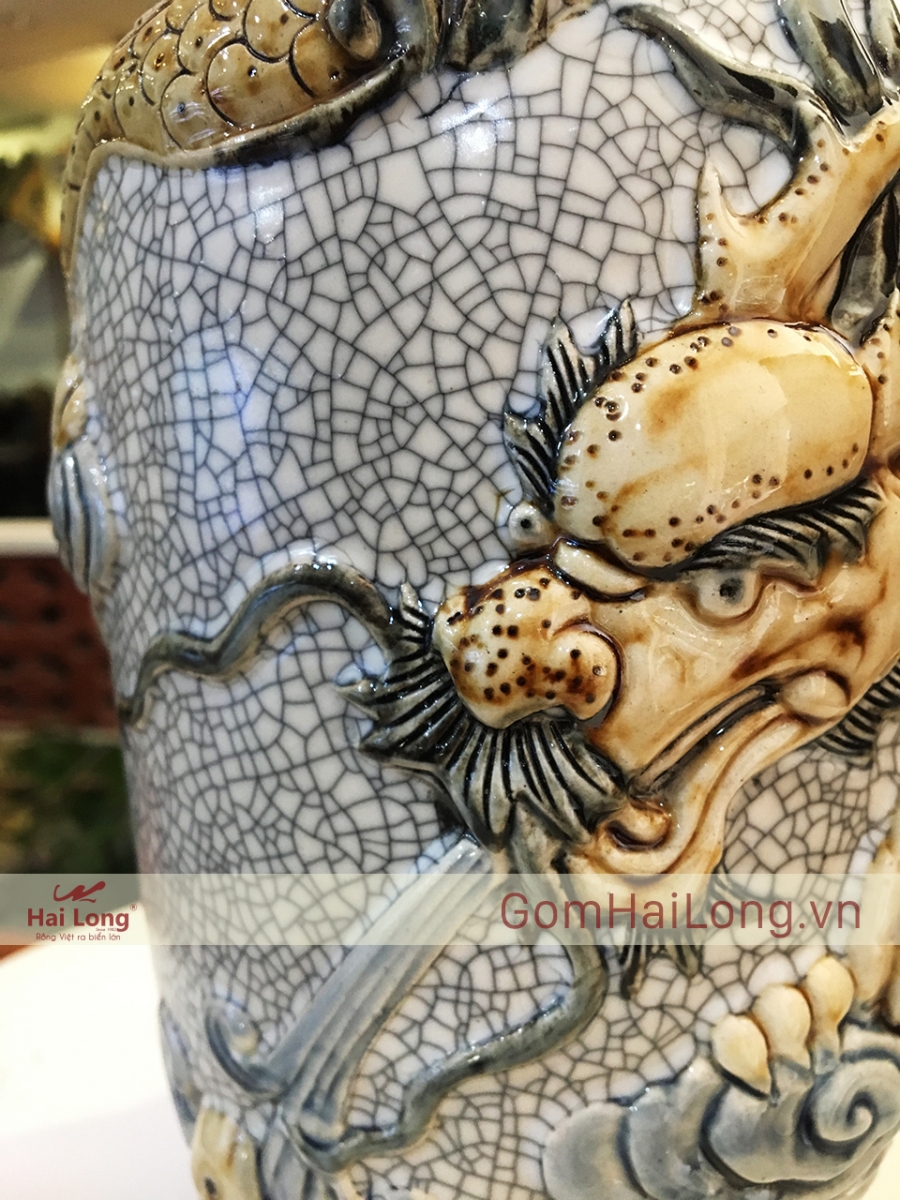 Loc binh men ran co gao nep