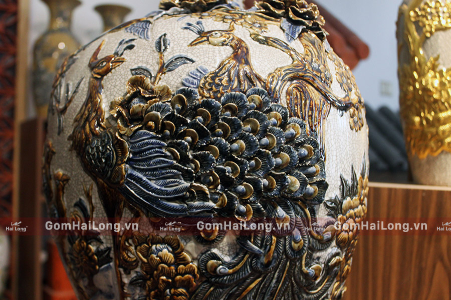 mai bình chim công