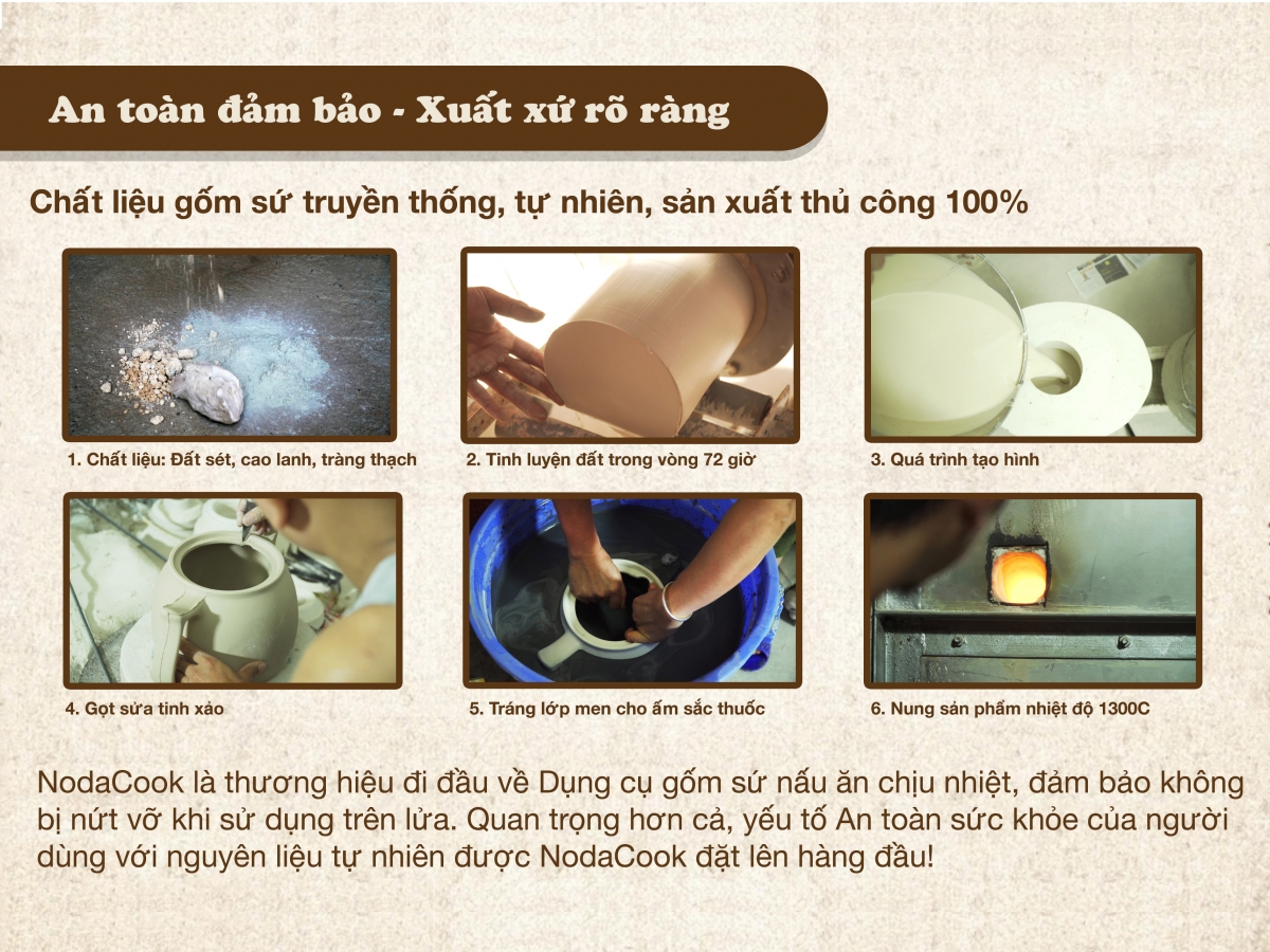 chat lieu noi dat cao cap NodaCook