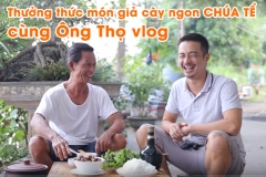 ông thọ vlog với món giả cày