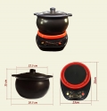 Nồi điện đa năng 2 Lít Gốm kháng khuẩn