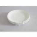 Bộ 03 đĩa sứ một lá phi 22cm (Trắng)