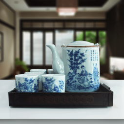 Bộ ấm tích số 1 kèm khay 