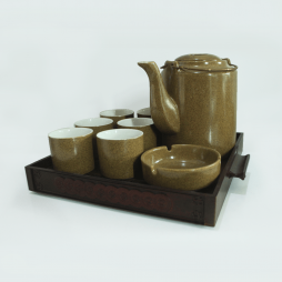 Bộ ấm tích men gốm
