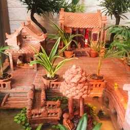 Tieu canh mini gom su Hai Long Bat Trang