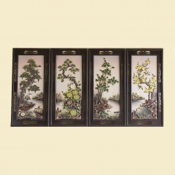 Tranh sứ Tùng Cúc Trúc Mai_10