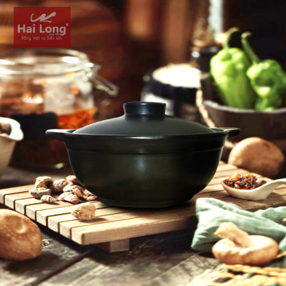 nồi đất nắp kính