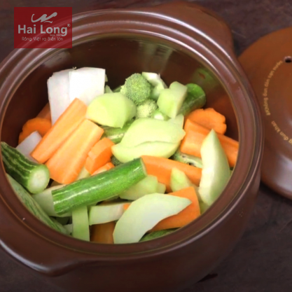 Nồi sứ nấu bếp từ 3 lít Nodacook Hương vị nguyên bản