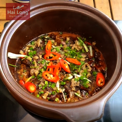 nồi đất nấu bếp từ màu nâu dung tích 2 lít mới 2022