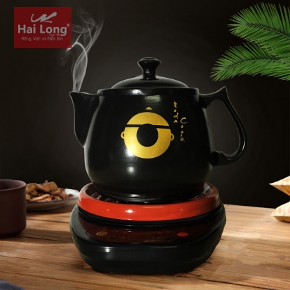 Ấm sắc thuốc bắc NodaCook điện tự động 3L ( Màu đen)