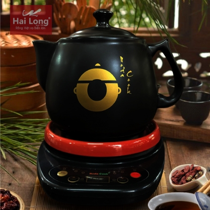 Ấm sắc thuốc bắc NodaCook điện tự động 3L ( Màu đen)
