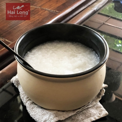 nồi đất nấu cháo ếch