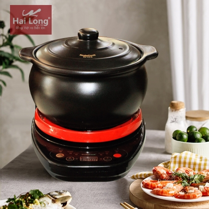 Nồi kho cá điện đa năng NodaCook Bát Tràng 3L