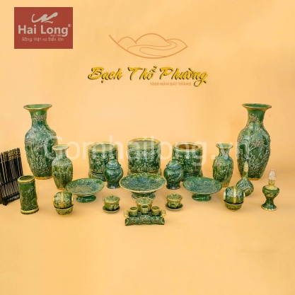 Bo do tho cung bang su Bat Trang - Gom su Hai Long