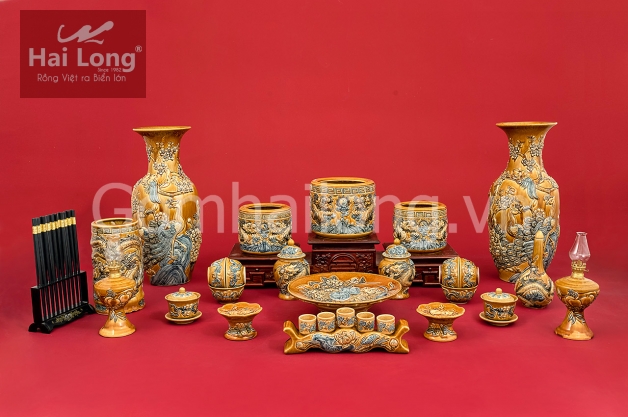 Bộ đồ thờ Hoàng Lưu Ly cho ban 1m97 trở lên