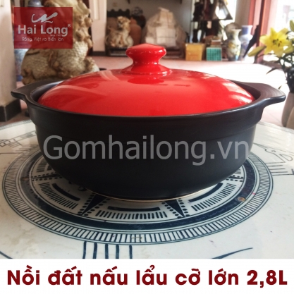 nồi đất nấu lẩu Bát Tràng
