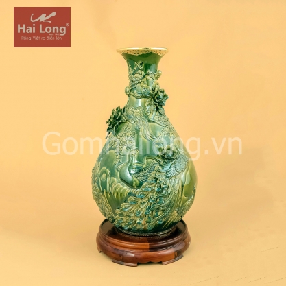bình tỳ bà gốm sứ phong thủy