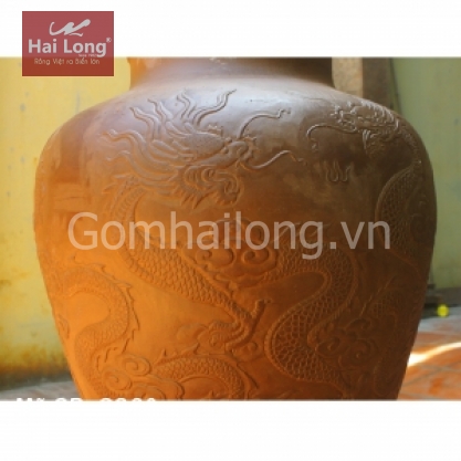 Chum sành ngâm rượu 60 lít - Ngũ Long Tranh Châu