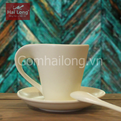 Ca xoắn kèm đĩa kê men mát kem