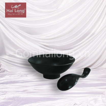 Bát ly men mát đen