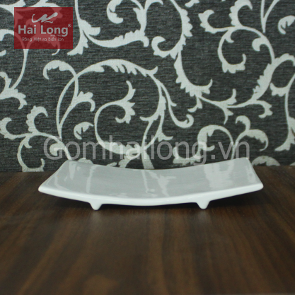 Đĩa shushi bằng sứ cao cấp (Trắng)