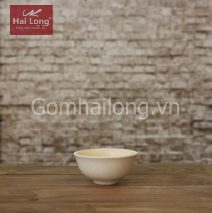 Bát mắm bé men mát kem