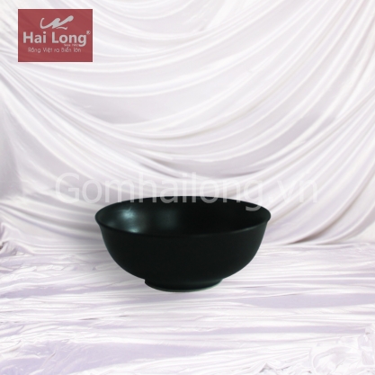 Bát mắm to men mát đen