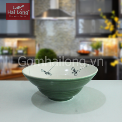 Bát chiết yêu vẽ chuồn số 2