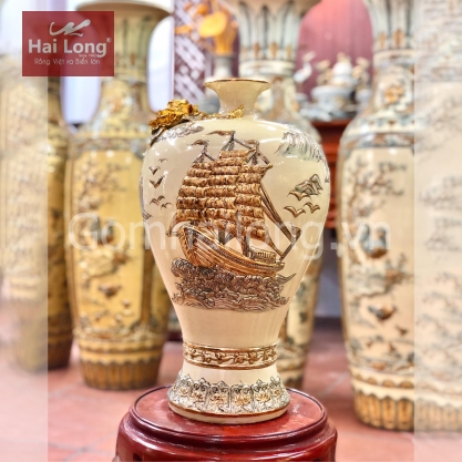 Mai bình tích lộc vẽ vàng 9999 thuận buồm xuôi gió mã đáo thành công
