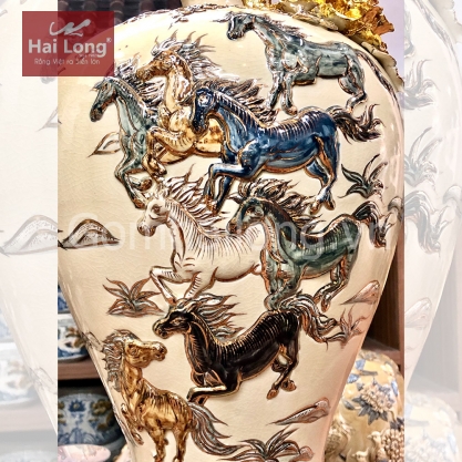 Mai bình tích lộc vẽ vàng 9999 thuận buồm xuôi gió mã đáo thành công