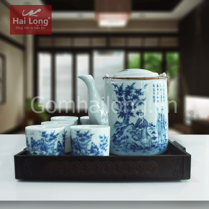 Bộ ấm tích số 1 kèm khay 