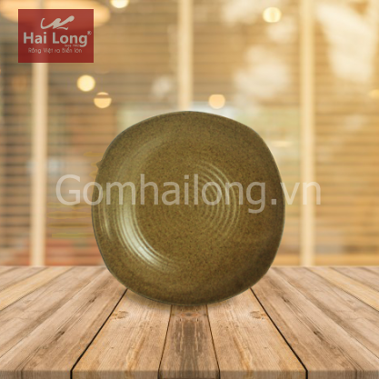 Đĩa ảo đen lòng gốm số 2