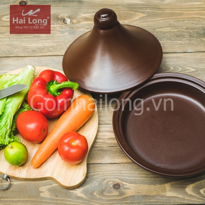 Nồi đất Noda Tagine 500 ml (Nâu)