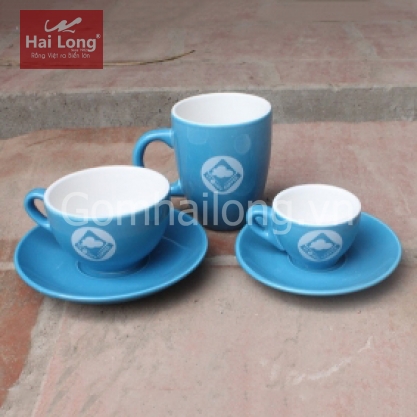 cốc tách cà phê Bát Tràng in logo