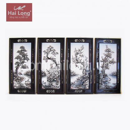 Tranh sứ Tùng Cúc Trúc Mai_03