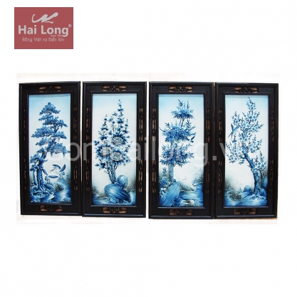 Tranh sứ Tùng Cúc Trúc Mai_07