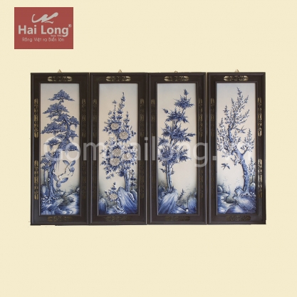 Tranh sứ Tùng Cúc Trúc Mai_14