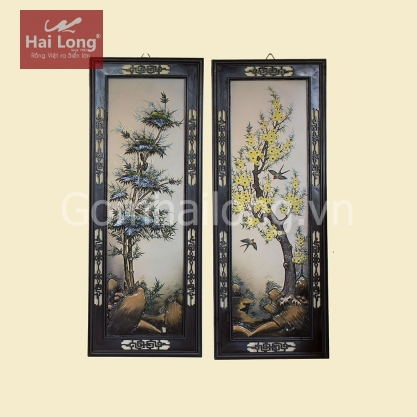 Tranh sứ Tùng Cúc Trúc Mai_15