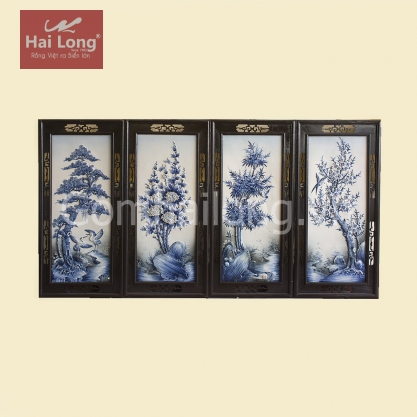 Tranh sứ Tùng Cúc Trúc Mai_17