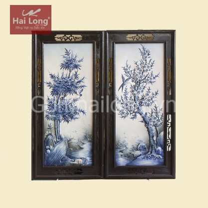 Tranh sứ Tùng Cúc Trúc Mai_17