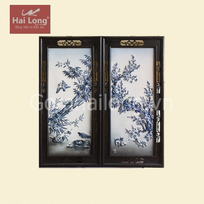 Tranh sứ Tùng Cúc Trúc Mai_18