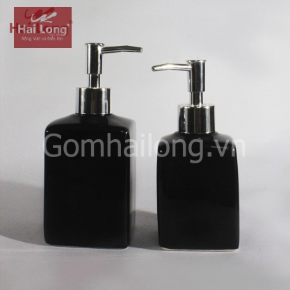 Bình phịt vuông bé (Đen)