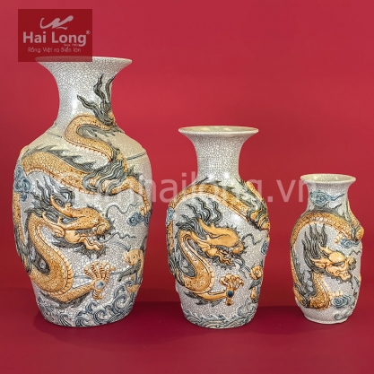 Lục bình thờ cúng - đồ thờ cúng bằng sứ bát tràng